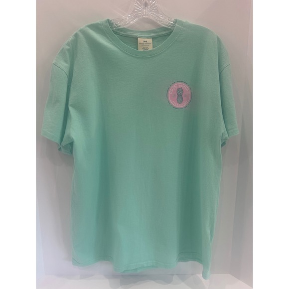 Simply Southern Tops - Simply Southern Mint Green Pineapple Simple is Beautiful T-Shirt Large